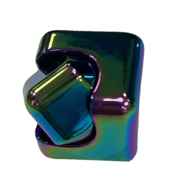 Infinite Fidget Cube Block Fidget Spinner Toy | EDC Metal Fidget Toy | Quiet Desk Fidgets | Impluse Toy