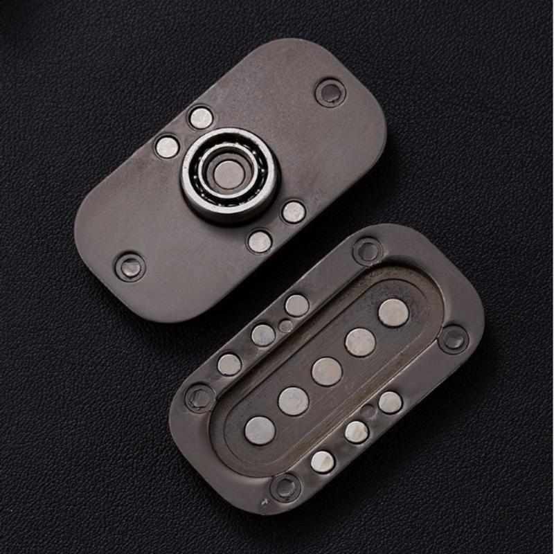 EDC Metal Fidget Slider Toy | Magneti Metal Push Toy | Quiet Desk Fidgets | Impluse Toy - Image 5