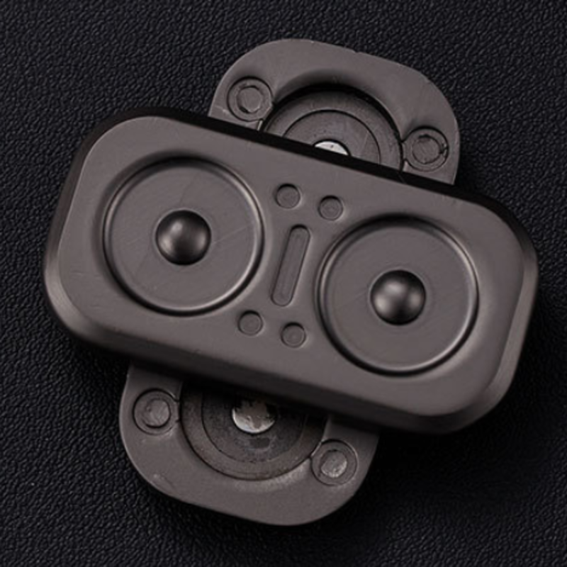 EDC Metal Fidget Slider Toy | Magneti Metal Push Toy | Quiet Desk Fidgets | Impluse Toy - Image 6