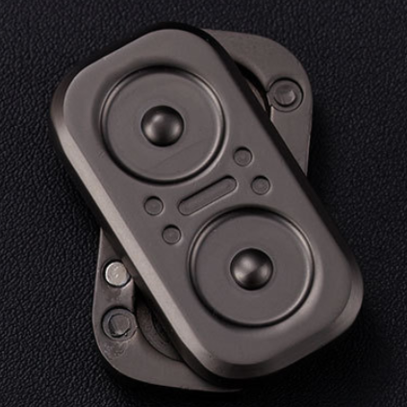 EDC Metal Fidget Slider Toy | Magneti Metal Push Toy | Quiet Desk Fidgets | Impluse Toy - Image 7