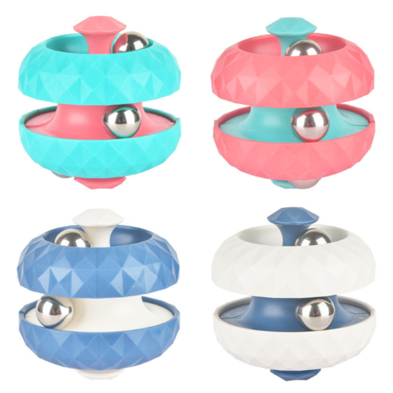 EDC Fidget Toys Orbit Ball | Novelty Creative Track Infinity Cube Stress Relief Balls Sensory Toys | Quiet Desk Fidgets | Impluse Toy - Image 2