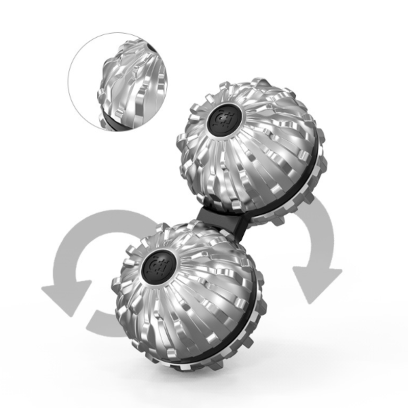 EDC Metal one-Piece Massage Ball | Desk Fidget Sensory Spinner | Impluse Toy - Image 4