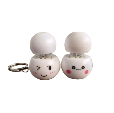 Electronic Sensory Keychain | Snowman Design | with Sound & LED Light | Impulse & Stress Relief Toy